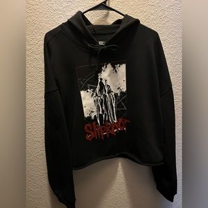 Slipknot Crop Hoodie
